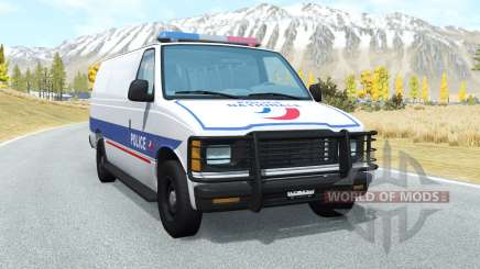 Gavril H-Series Police Nationale для BeamNG Drive