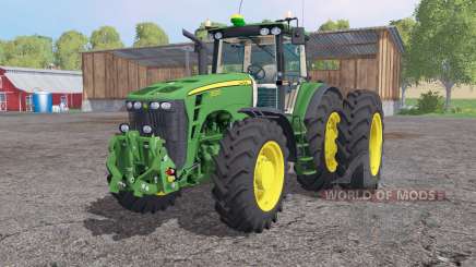 John Deere 8530 dual rear для Farming Simulator 2015