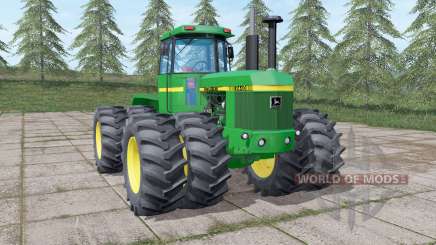 John Deere 8440 green для Farming Simulator 2017