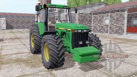 John Deere 8410 front weight для Farming Simulator 2017