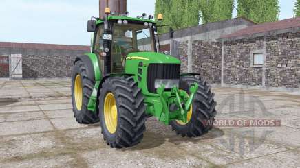John Deere 7530 Premium v5.0 для Farming Simulator 2017