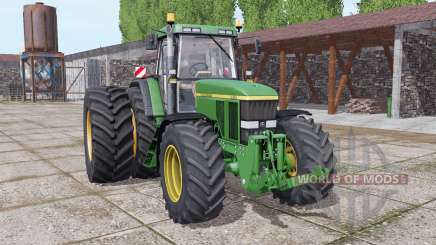 John Deere 7810 dual rear для Farming Simulator 2017