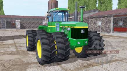 John Deere 8440 twin wheels для Farming Simulator 2017