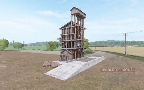 WoodChip Storage для Farming Simulator 2017