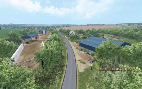 Knuston Farm для Farming Simulator 2015