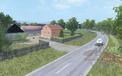 Gospodarstwo Rolne Mokrzyn для Farming Simulator 2015