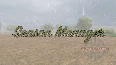 Season Manager для Farming Simulator 2017