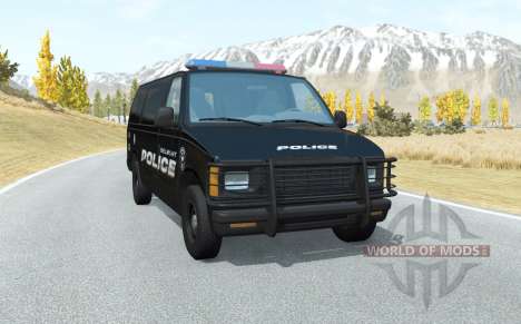 Gavril H-Series Belmont Police для BeamNG Drive