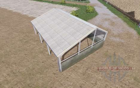 Weathered Vehicle Shelter для Farming Simulator 2017