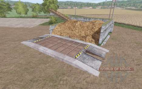 Хранилище навоза для Farming Simulator 2017