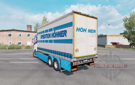 Scania S Tandem Spedition Hohner для Euro Truck Simulator 2