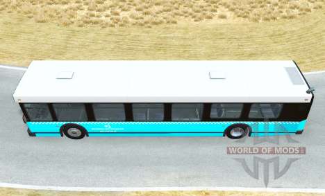 Wentward DT40L Turkish Municipal Bus для BeamNG Drive