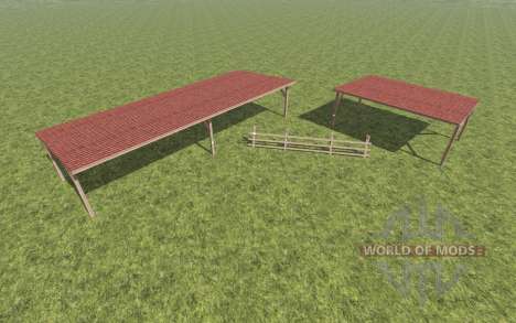 Two Shelters для Farming Simulator 2017