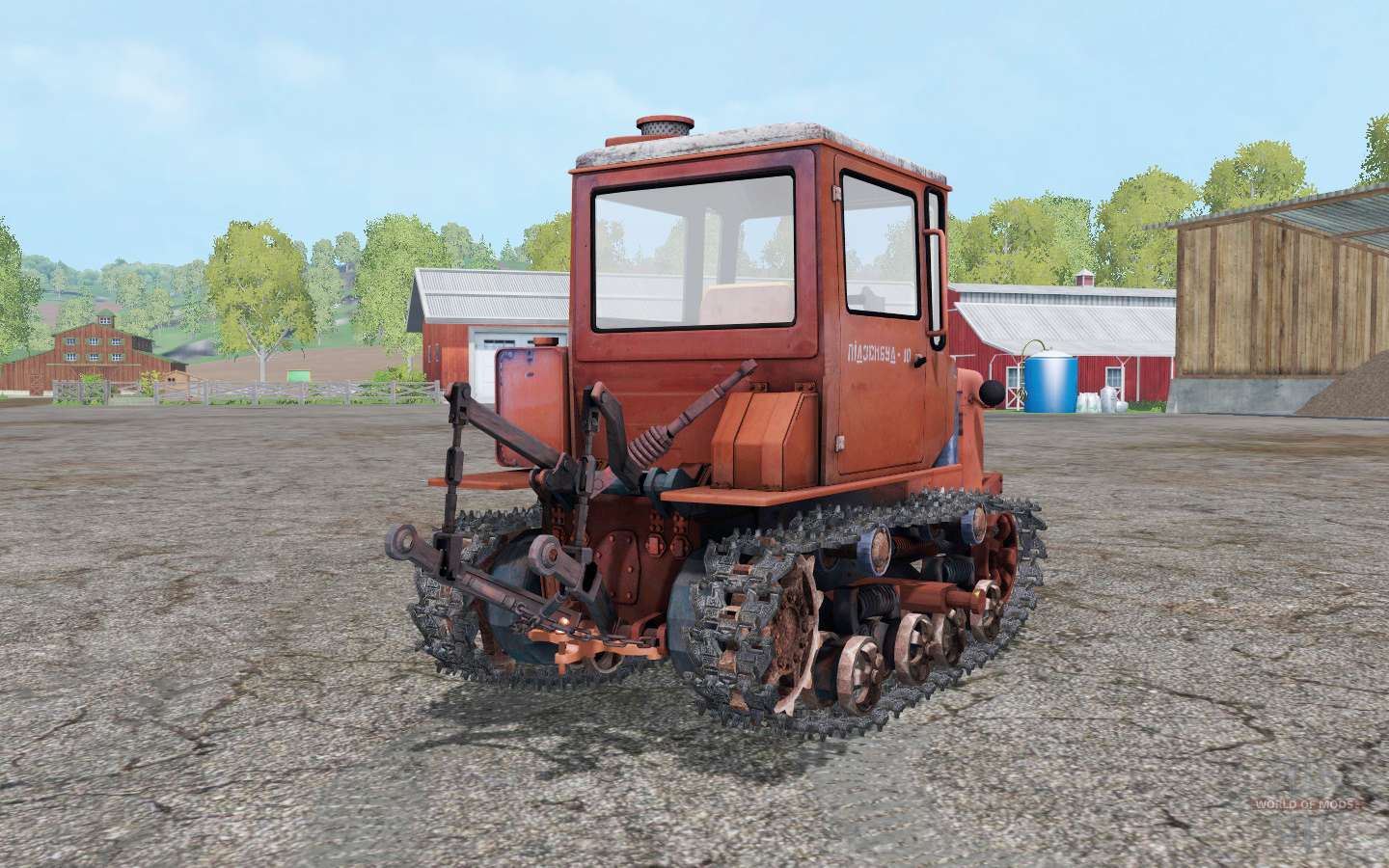 ДТ 75 с отвалом для Farming Simulator 2015