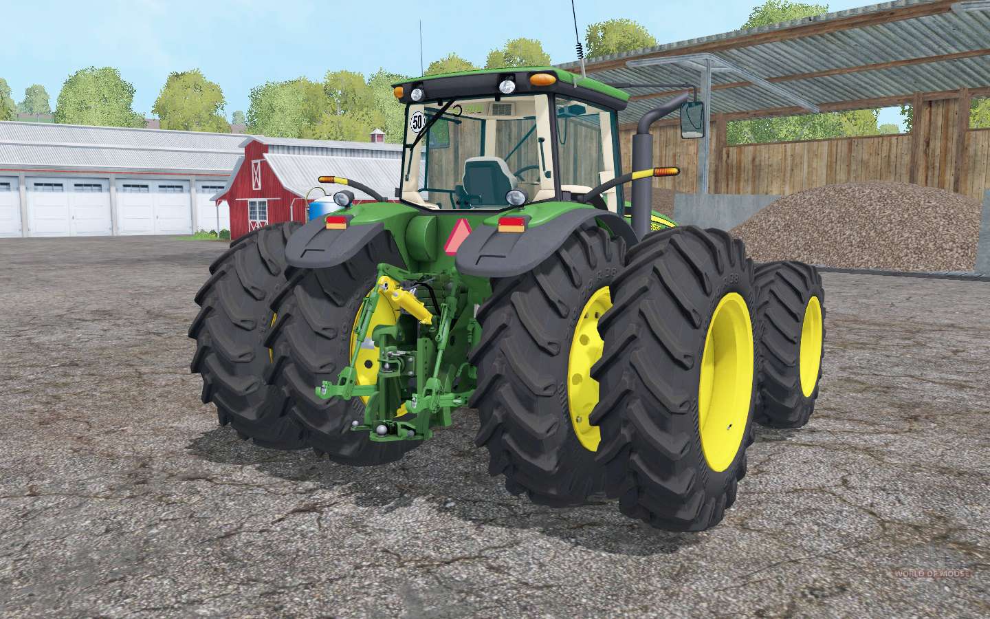 John Deere 8530 Twin Wheels для Farming Simulator 2015 4691