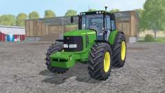 John Deere 7520 loader mounting для Farming Simulator 2015