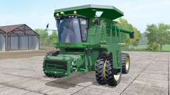 John Deere 9770 STS paired front wheels для Farming Simulator 2017