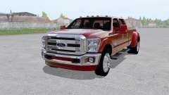 Ford F-350 Super Duty King Ranch Crew Cab 2011 для Farming Simulator 2017