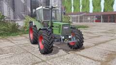 Fendt Favorit 611 LSA Turbomatic E dual rear для Farming Simulator 2017