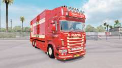 Scania R620 Fleurs для American Truck Simulator