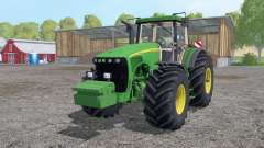 John Deere 8520 wheels weights для Farming Simulator 2015