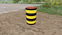 Marker Barrel для Farming Simulator 2017