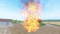 Barn Fire для Farming Simulator 2017