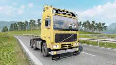 Volvo F12 soft yellow для Euro Truck Simulator 2