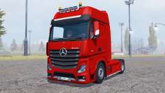 Mercedes-Benz Actros (MP4) v2.0 для Farming Simulator 2013