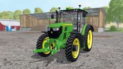 John Deere 6090RC narrow wheels для Farming Simulator 2015