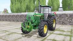 John Deere 4955 twin wheels для Farming Simulator 2017