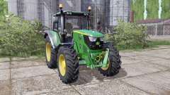 John Deere 6115M interactive control для Farming Simulator 2017