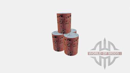Old barrels для Farming Simulator 2017