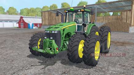 John Deere 8530 twin wheels для Farming Simulator 2015