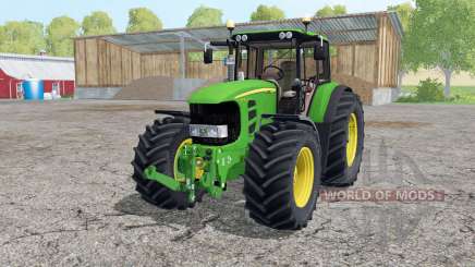 John Deere 7530 Premium аnimаtion parts для Farming Simulator 2015