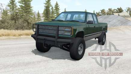 Gavril D-Series Extended Cab lifted v1.1 для BeamNG Drive
