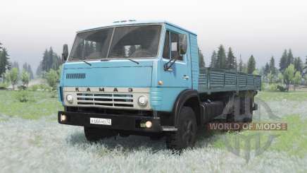 КамАЗ 53212 голубой для Spin Tires
