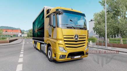Mercedes-Benz Actros (MP4) Tandem для Euro Truck Simulator 2