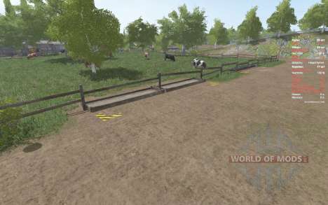 Animal Status для Farming Simulator 2017