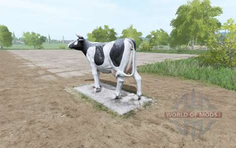 Скульптура коровы для Farming Simulator 2017