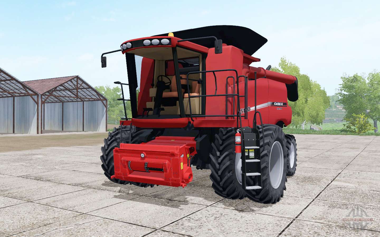 Зерноуборочный комбайн Case IH Axial-Flow 5130 для Farming Simulator 17. 