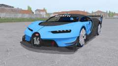 Bugatti Chiron Vision Gran Turismo 2015 для Farming Simulator 2017