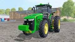 John Deere 8370R double wheels для Farming Simulator 2015