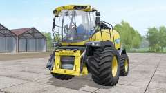 New Holland FR850 double front wheels для Farming Simulator 2017
