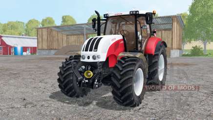Steyr 6230 CVT starkes rot для Farming Simulator 2015