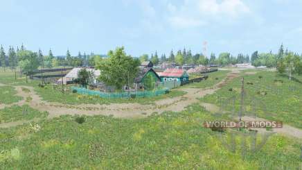 Село Курай v3.0 для Farming Simulator 2015