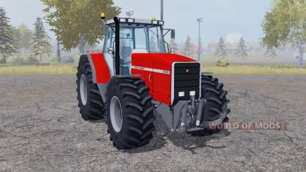 Massey Ferguson 8140 double wheels для Farming Simulator 2013