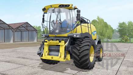 New Holland FR850 double front wheels для Farming Simulator 2017
