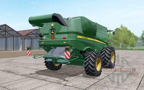 John Deere S690i для Farming Simulator 2017