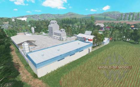 Hof Bergmann для Farming Simulator 2015